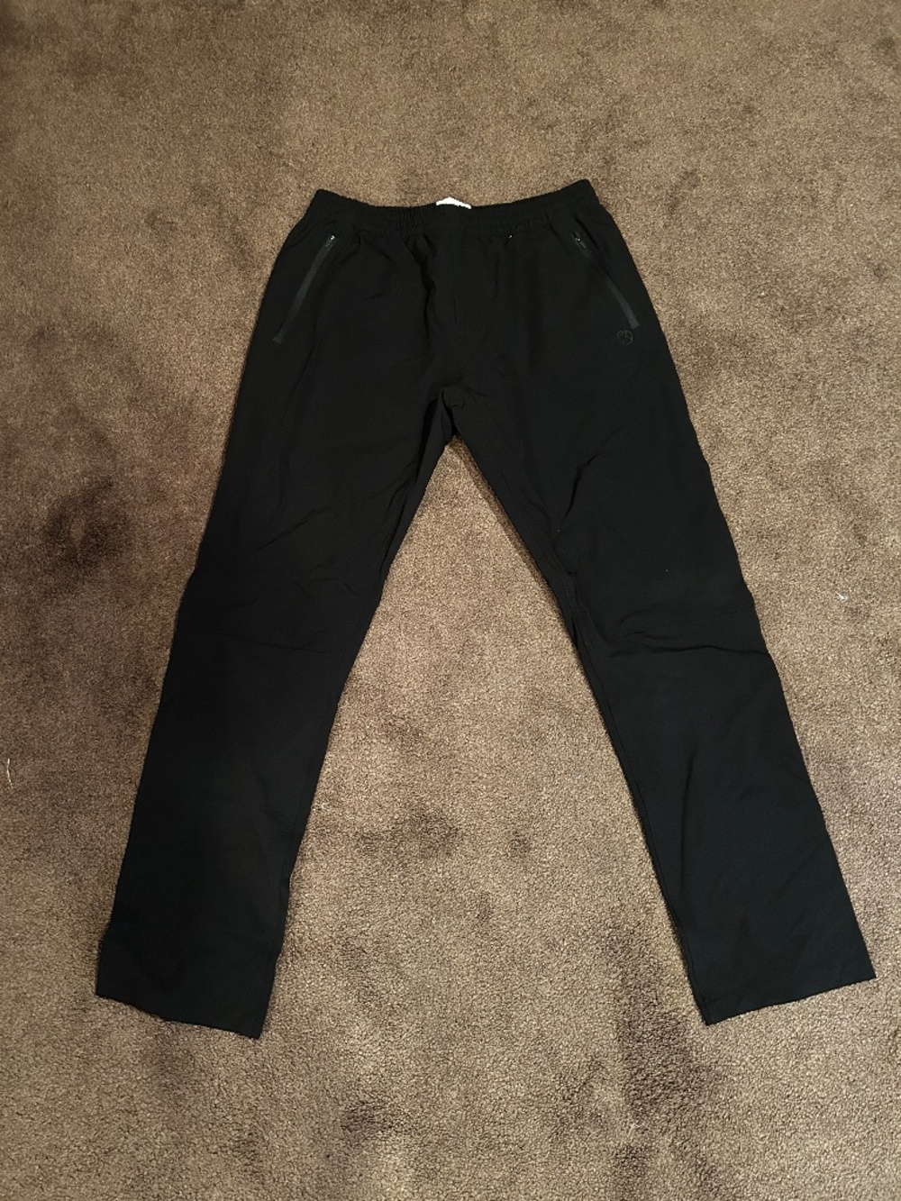 Kuwalla Tee KUL-TEK Black Tech Pants NWT Stretch Nylon Elastic Waist Trousers